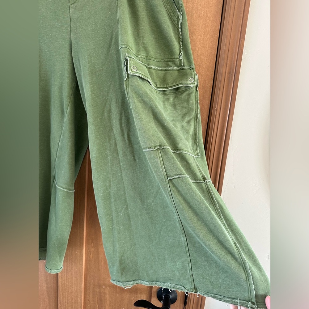 Anthropologie Daily Practice Utility Wide-Leg Pants size 2X - Picture 4 of 13